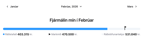 Yfirlit fjármála